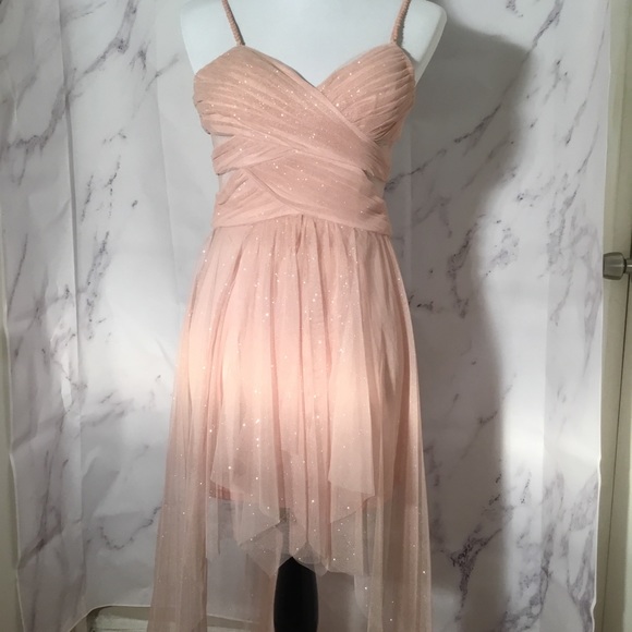 Adrianna Papell Dresses & Skirts - Blush pink Dress high low